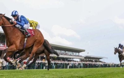 Tabarrak wins the Listed Spring Trophy Stakes in impressive style…