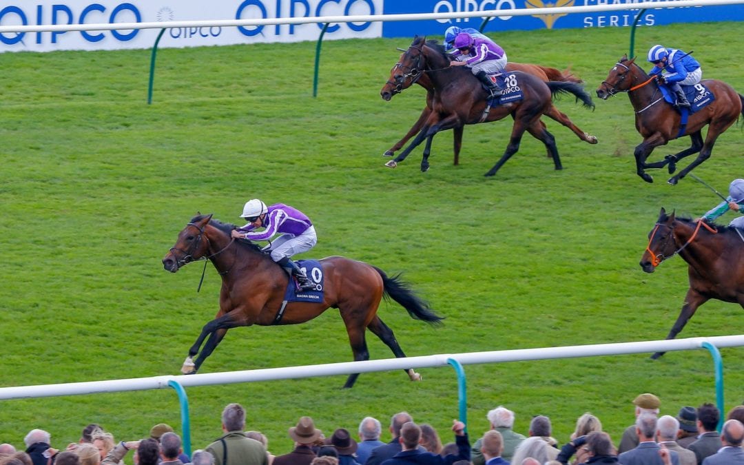 Magna Grecia wins Group 1 Qipco 2,000 Guineas…