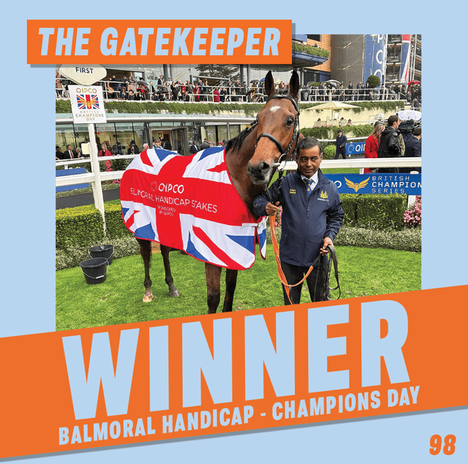 The Gatekeeper Wins on Champions Day…