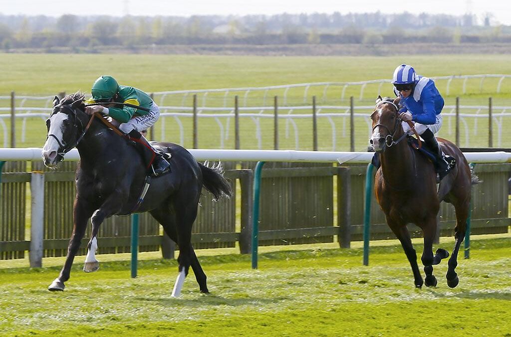 Kool Kompany winning Craven Stakes 16th Aparil 2015